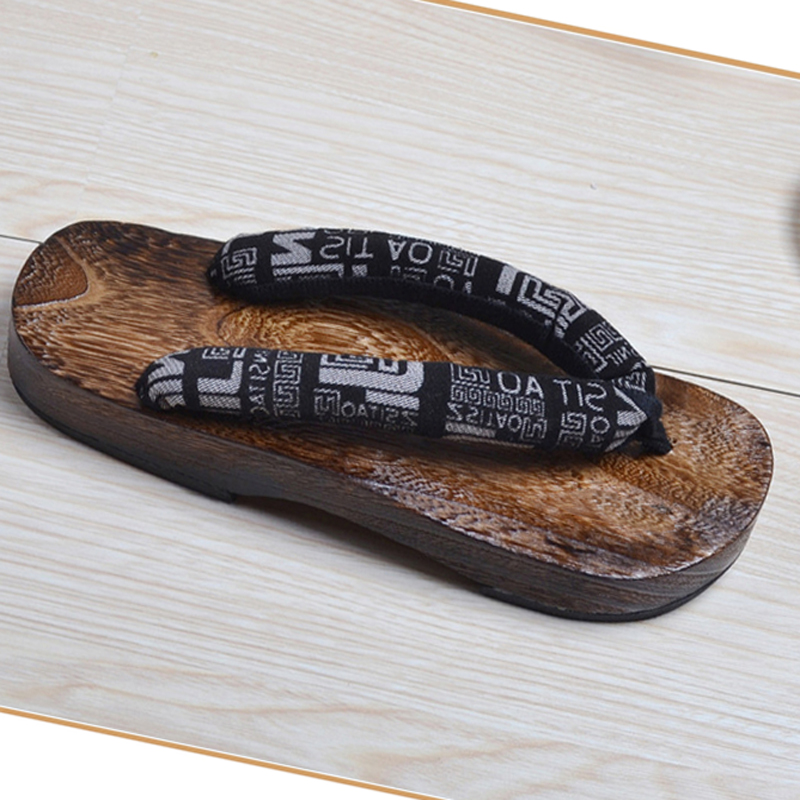 Geta Wooden Sandal - أحذية للرجال والنساء بتصميم تقليدي تقليدي