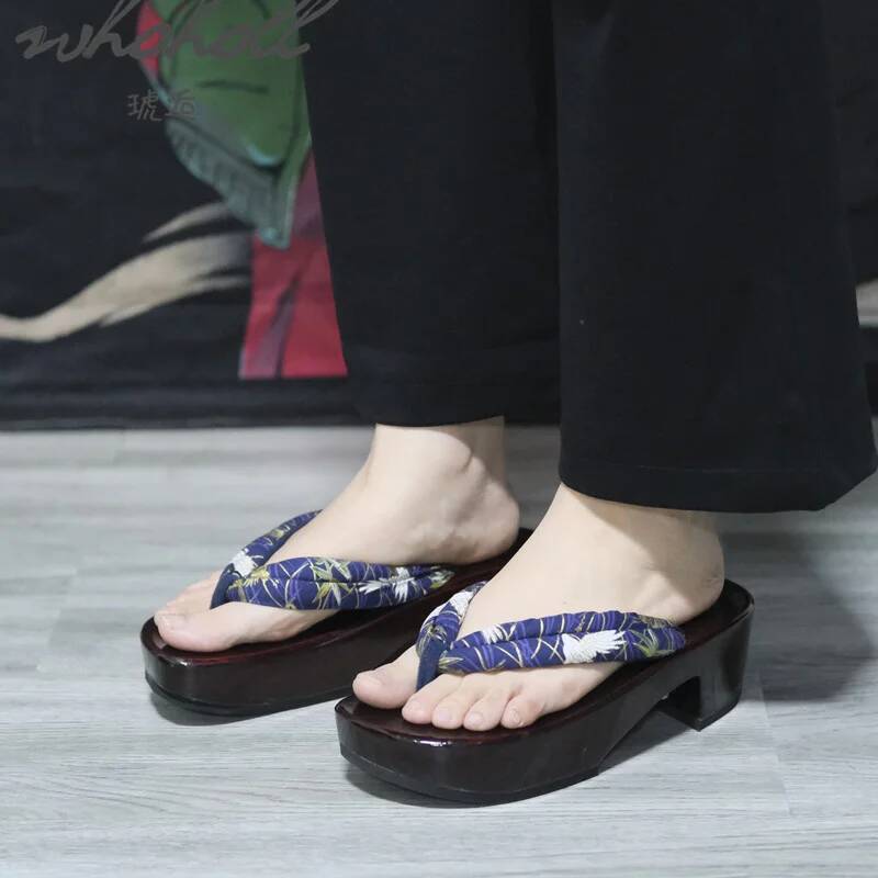 اليابانية الخشبية يحصل على الص - مراجعة Geta Wooden Sandal وسعره