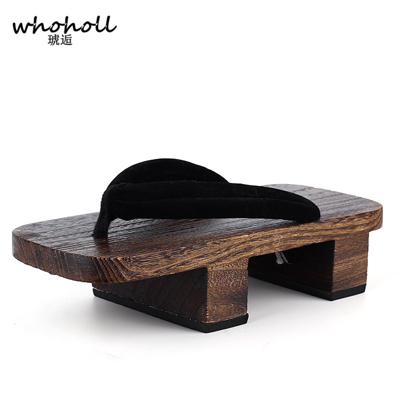 WHOHOLL Geta صنادل ذات أسنان أ - مراجعة Geta Wooden Sandal وسعره