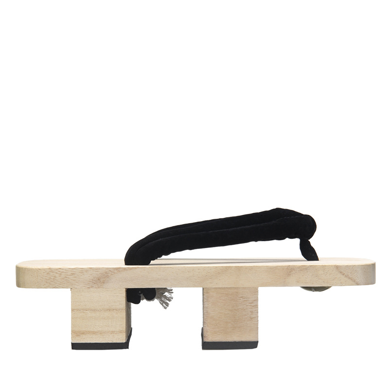 النمط الياباني قباقيب خشبية عا - مراجعة Geta Wooden Sandal وسعره