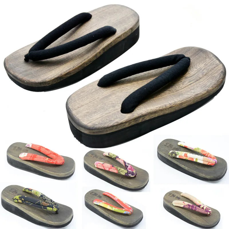 أحذية نسائية للتنكر بكعب متوسط - مراجعة Geta Wooden Sandal وسعره