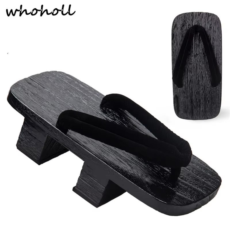 Whoholl Jiraiya تأثيري ثوب الك - مراجعة Geta Wooden Sandal وسعره
