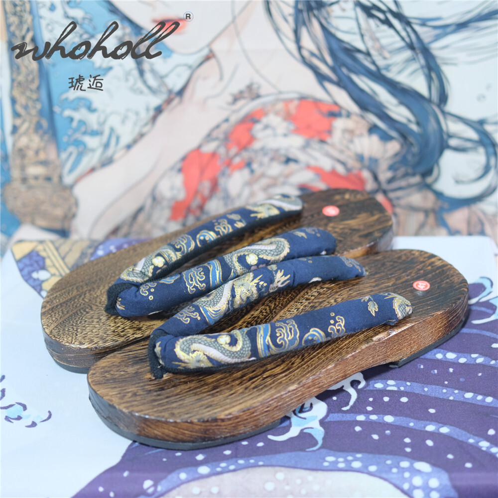 رجل قباقيب خشبية النعال المرأة - مراجعة Geta Wooden Sandal وسعره